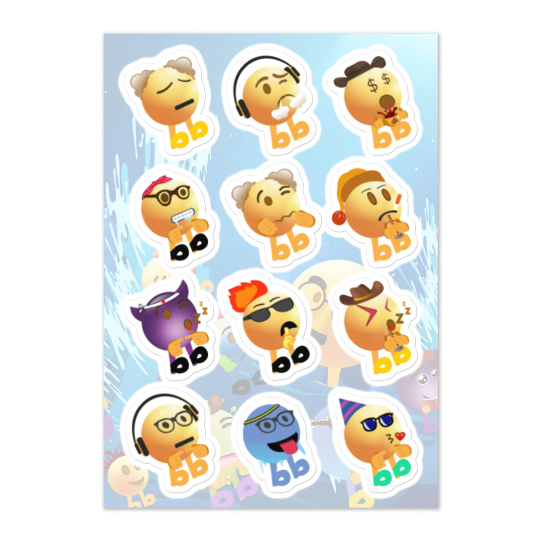 Megabb MaMa Stickers - Emojibb
