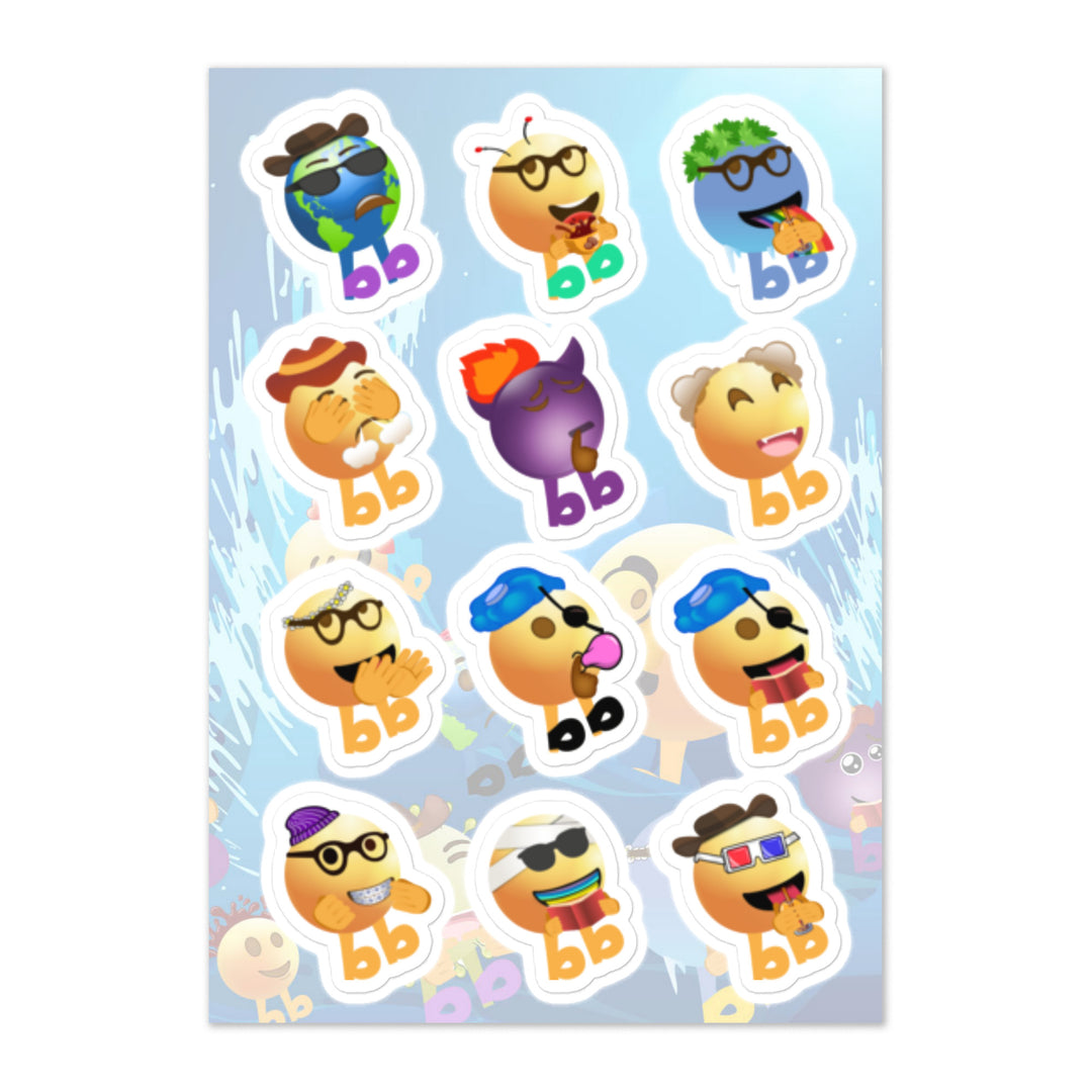 Megabb MaMa Stickers - Emojibb