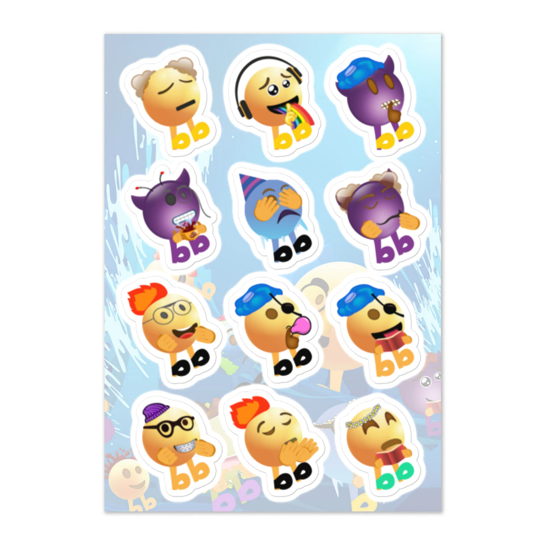 Megabb MaMa Stickers - Emojibb