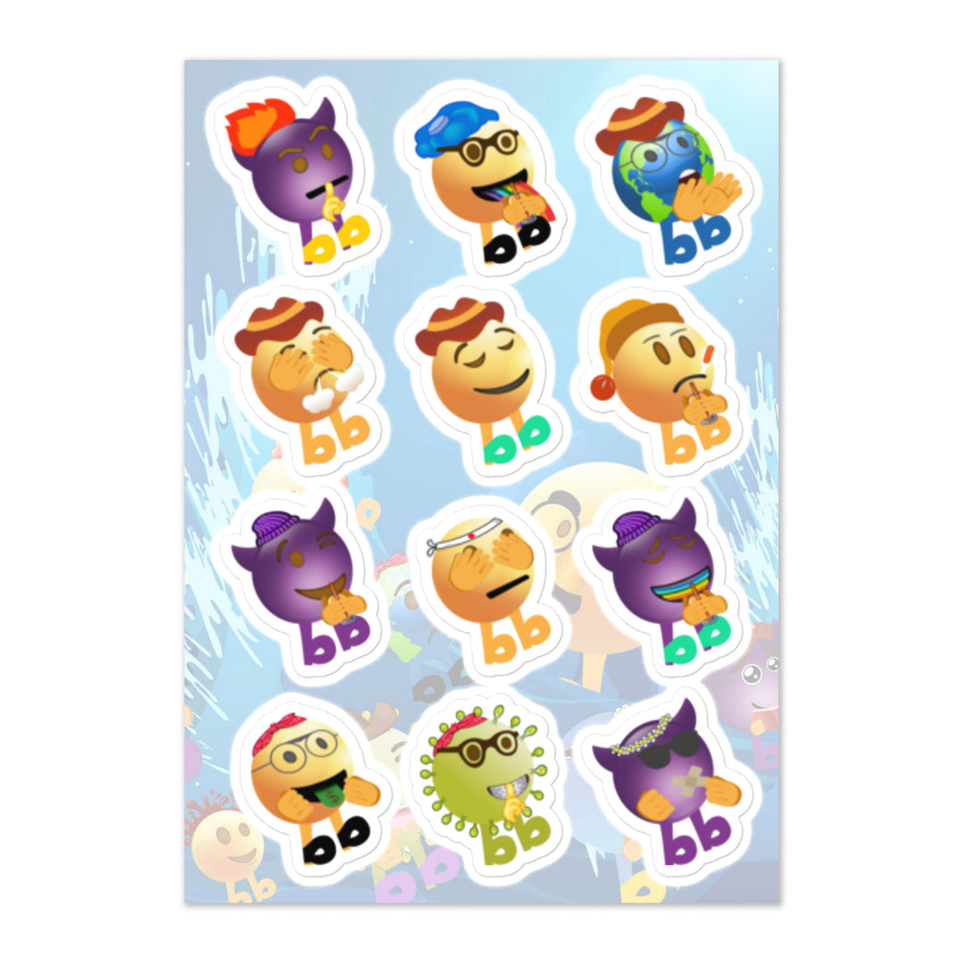 Megabb MaMa Stickers - Emojibb
