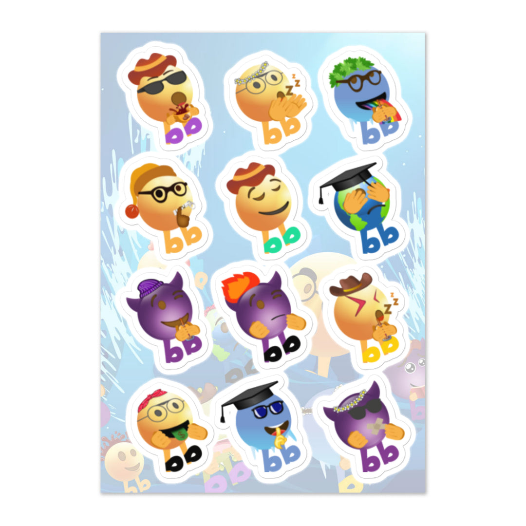 Megabb MaMa Stickers - Emojibb