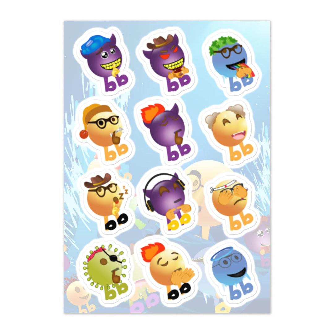Megabb MaMa Stickers - Emojibb
