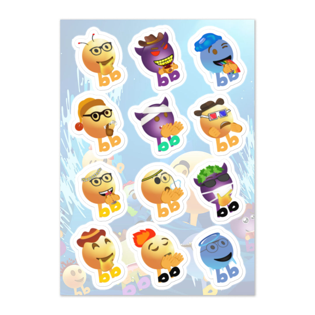 Megabb MaMa Stickers - Emojibb