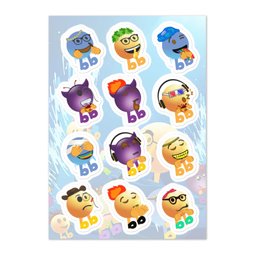 Megabb MaMa Stickers - Emojibb