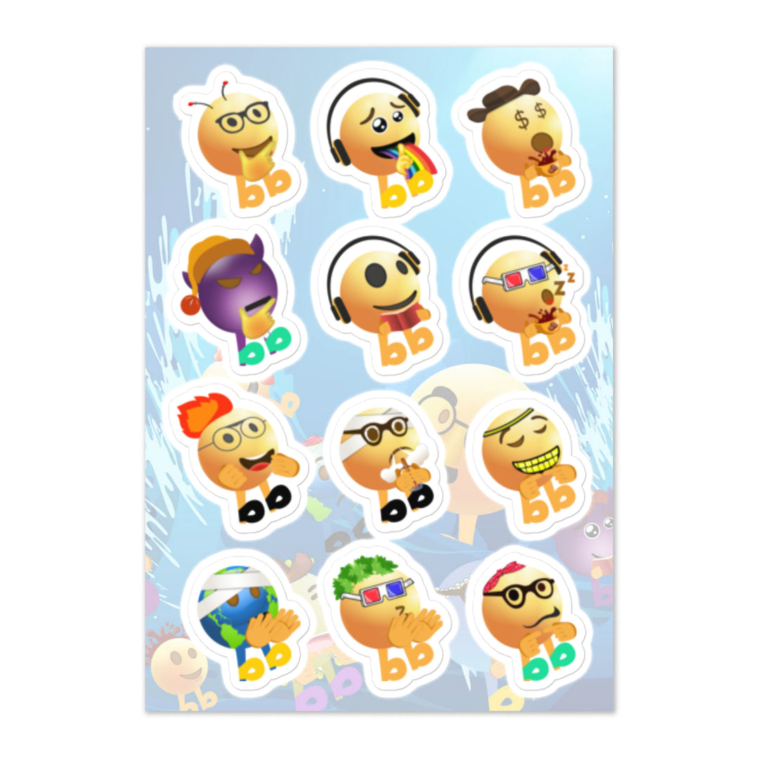 Megabb MaMa Stickers - Emojibb