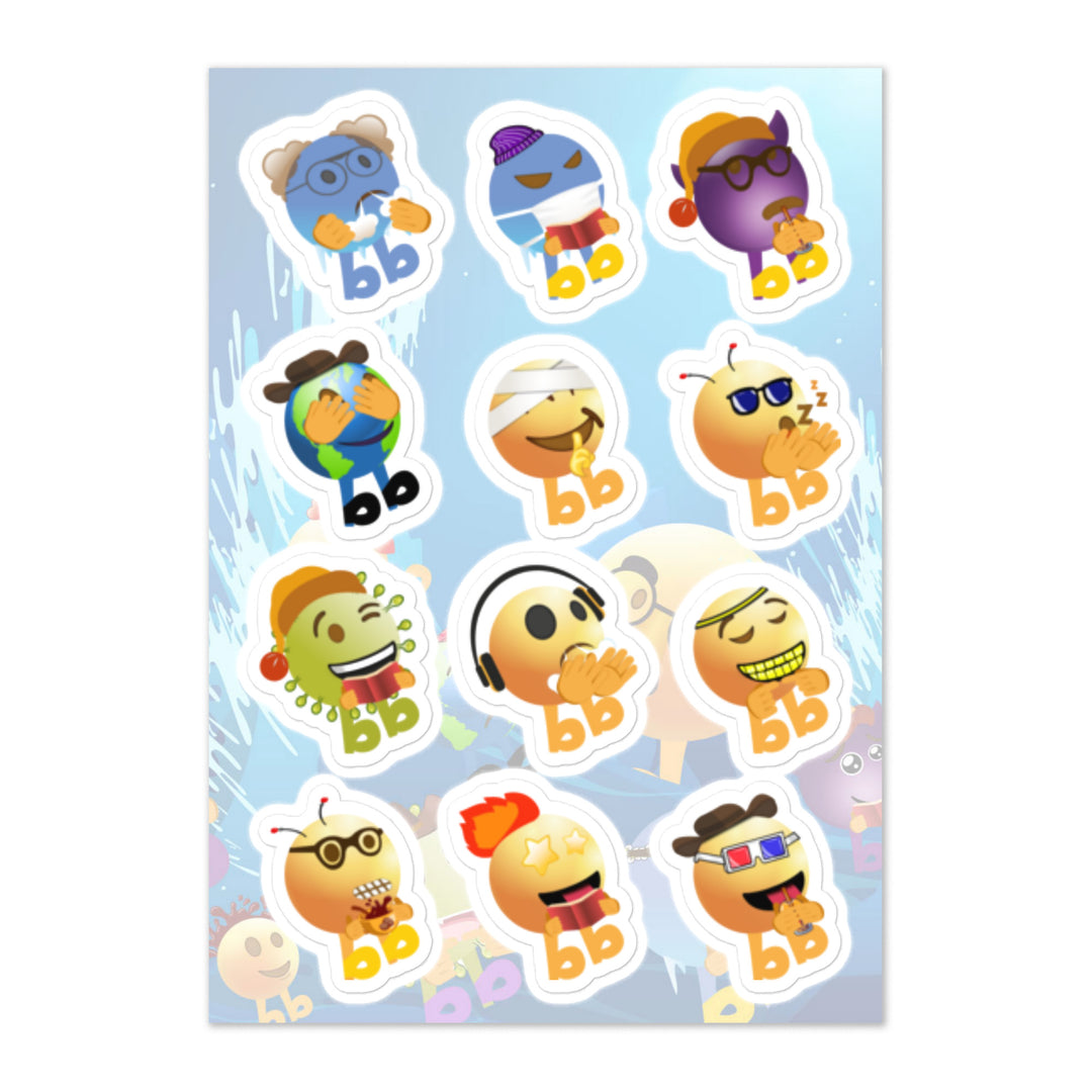 Megabb MaMa Stickers - Emojibb