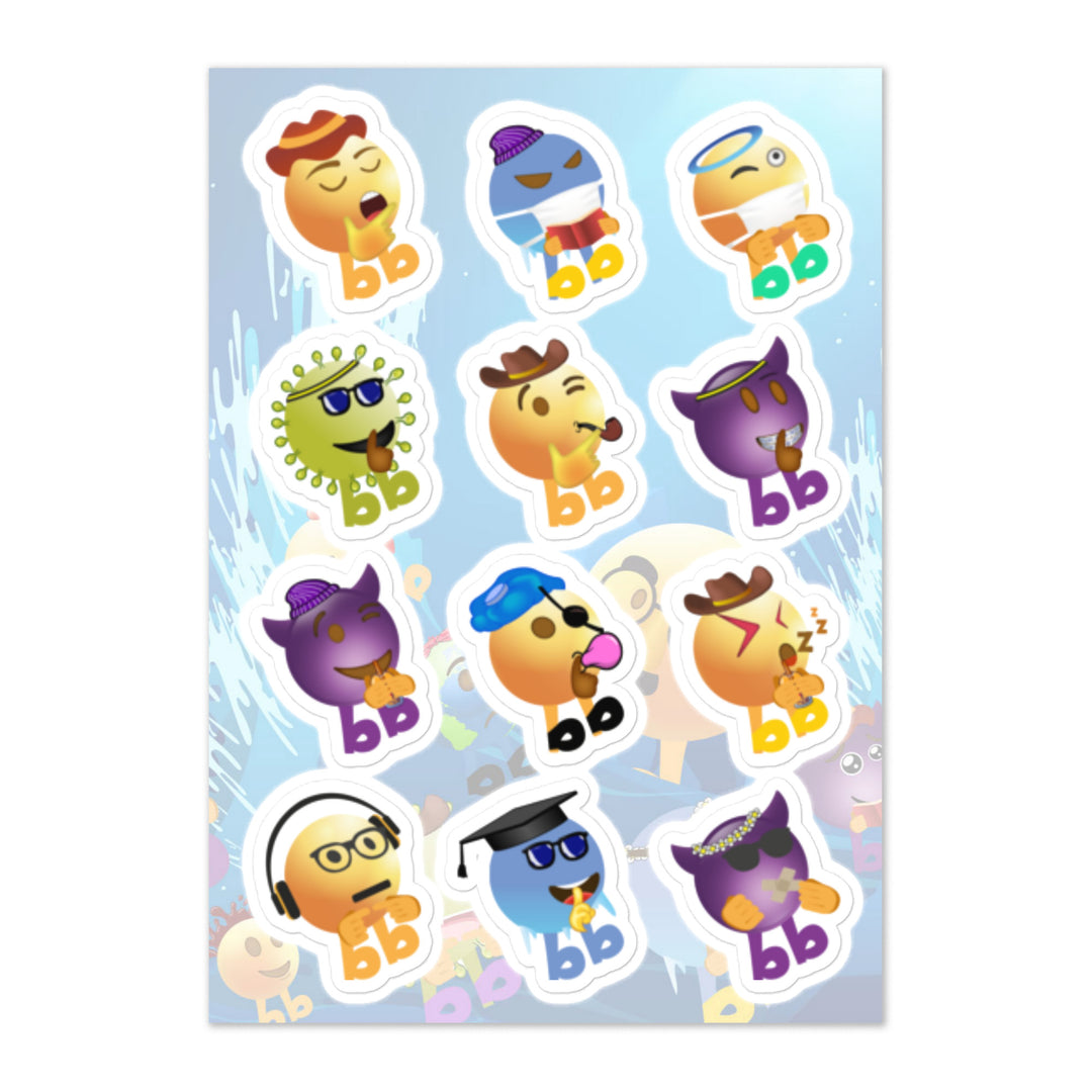 Megabb MaMa Stickers - Emojibb