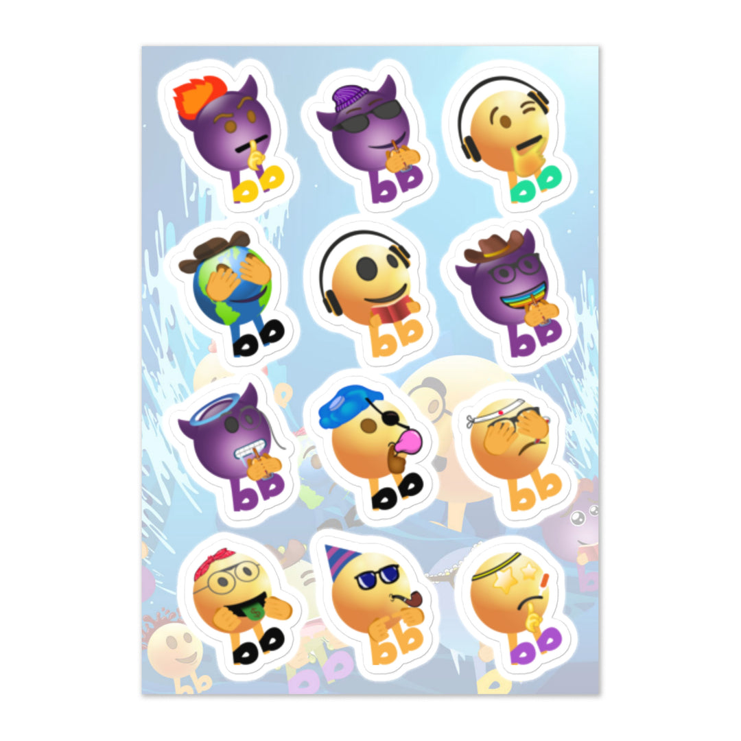 Megabb MaMa Stickers - Emojibb
