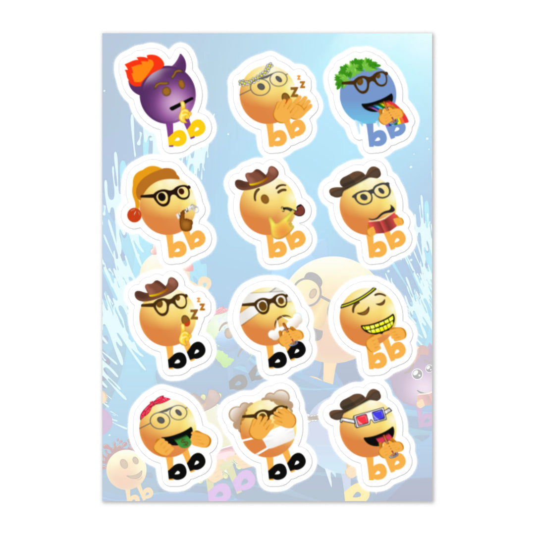 Megabb MaMa Stickers - Emojibb