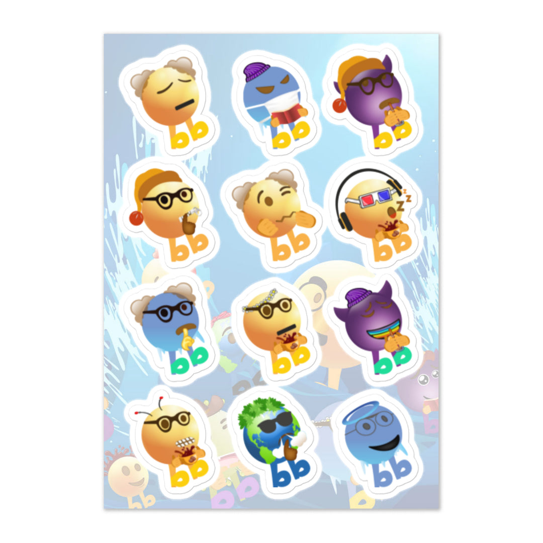 Megabb MaMa Stickers - Emojibb