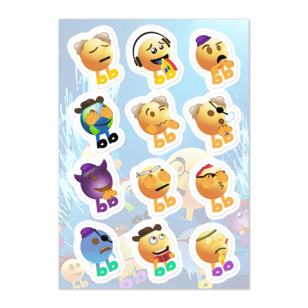 Megabb MaMa Stickers - Emojibb
