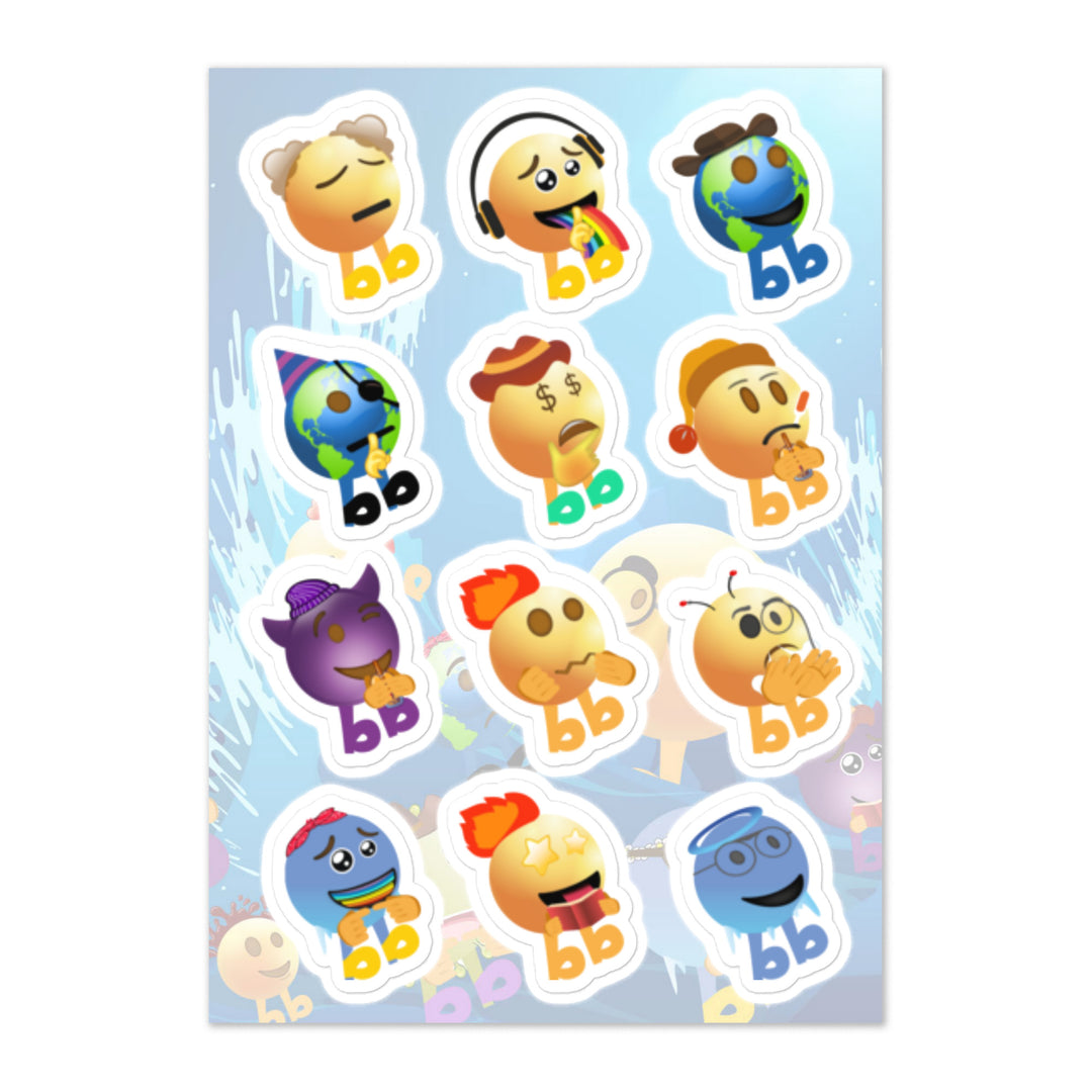 Megabb MaMa Stickers - Emojibb