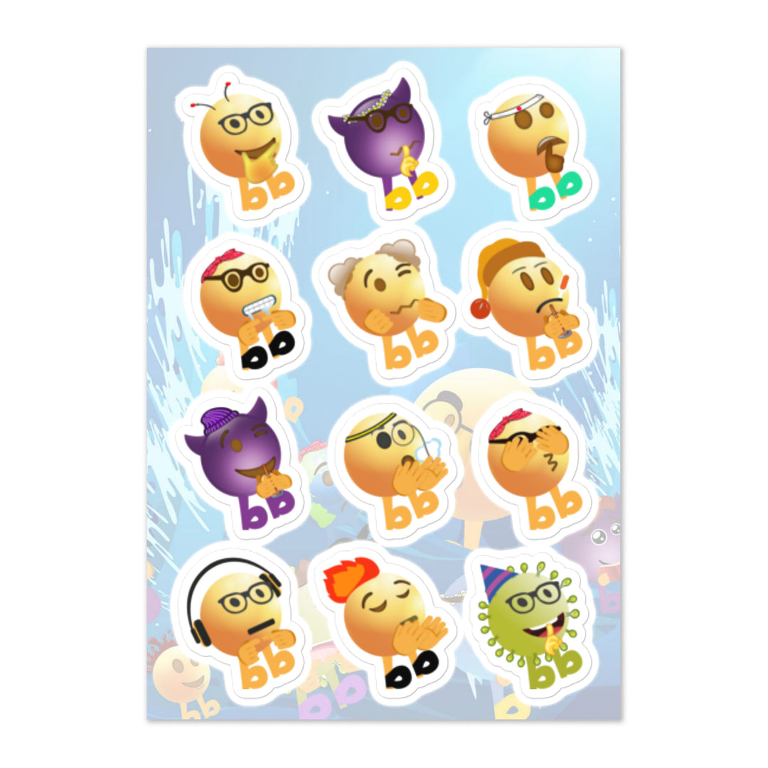 Megabb MaMa Stickers - Emojibb