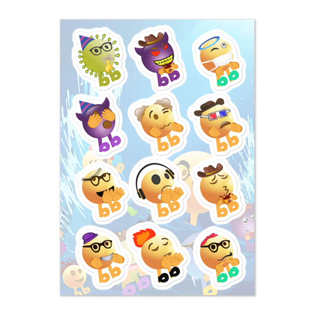 Megabb MaMa Stickers - Emojibb