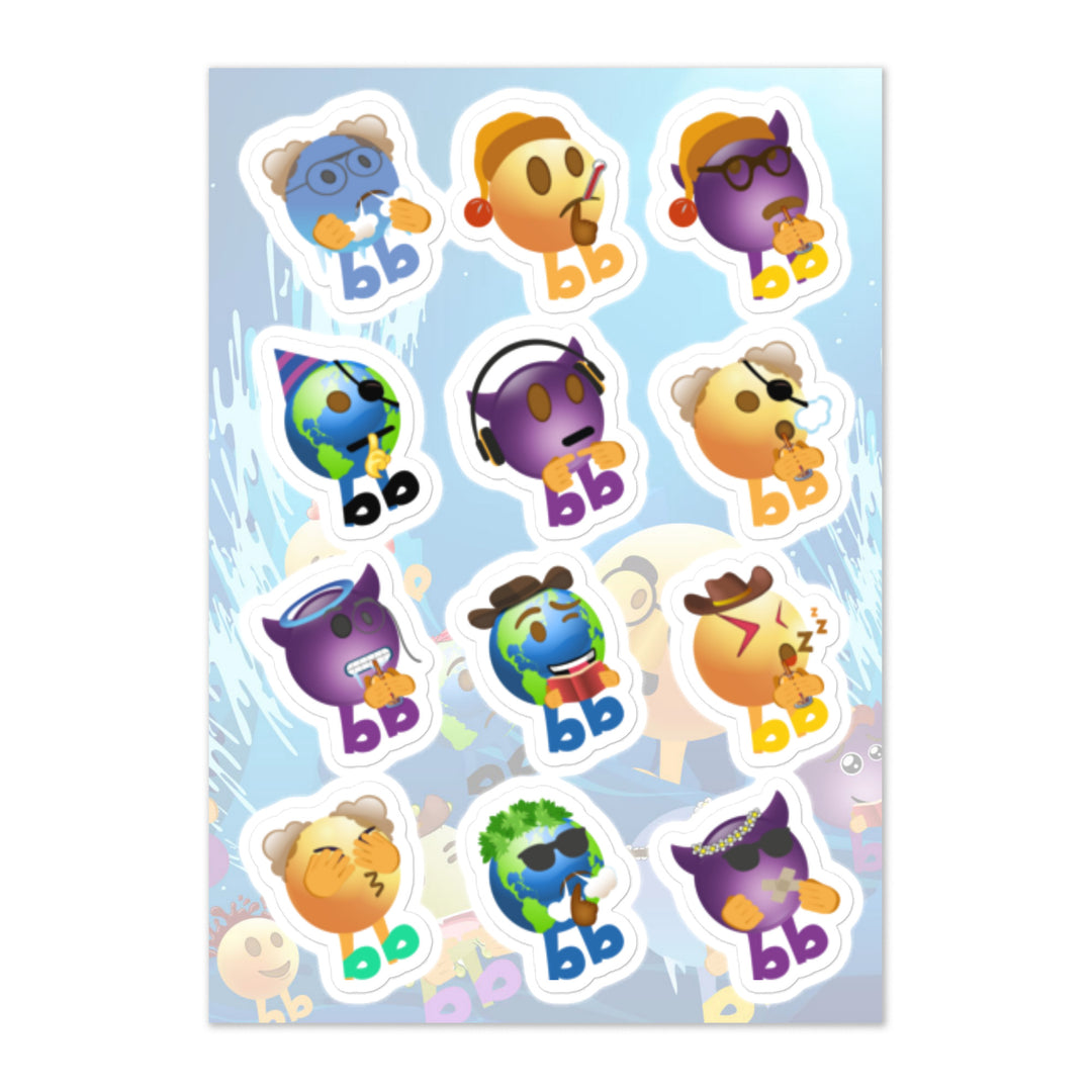 Megabb MaMa Stickers - Emojibb