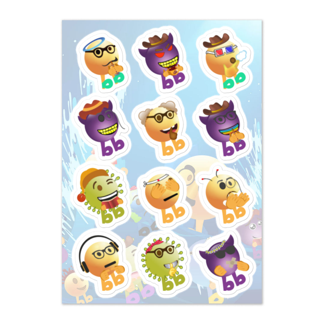Megabb MaMa Stickers - Emojibb