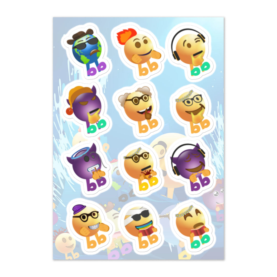 Megabb MaMa Stickers - Emojibb