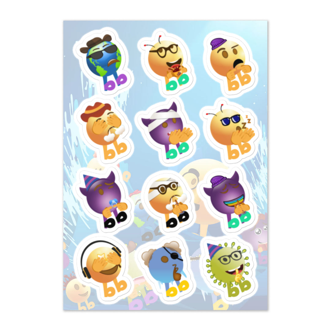 Megabb MaMa Stickers - Emojibb