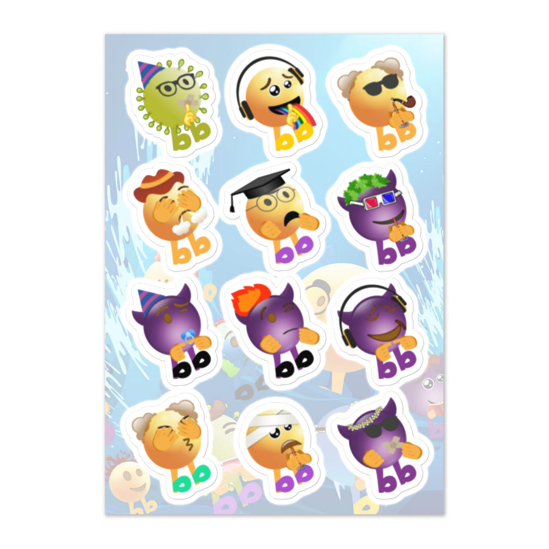 Megabb MaMa Stickers - Emojibb