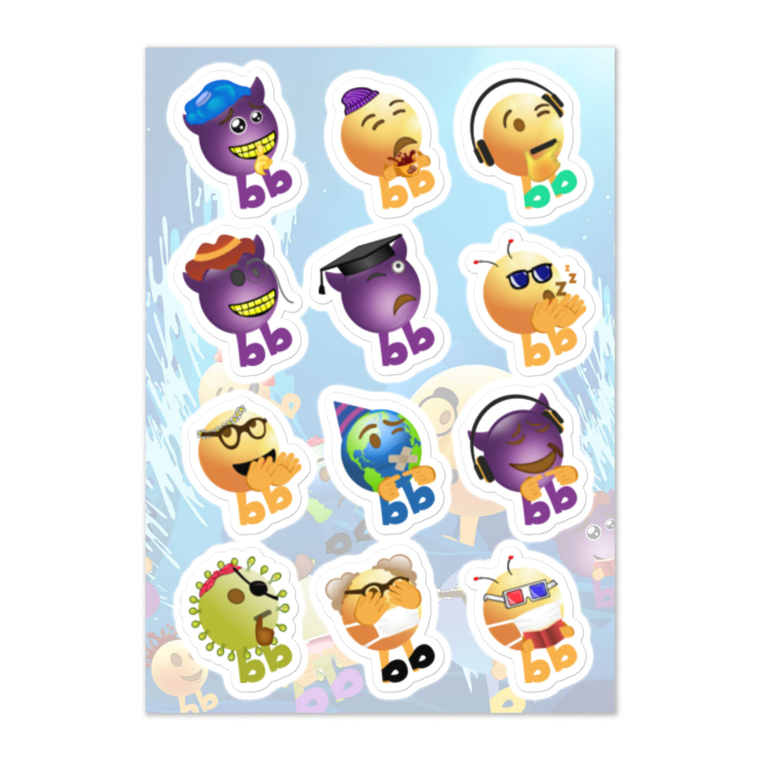 Megabb MaMa Stickers - Emojibb