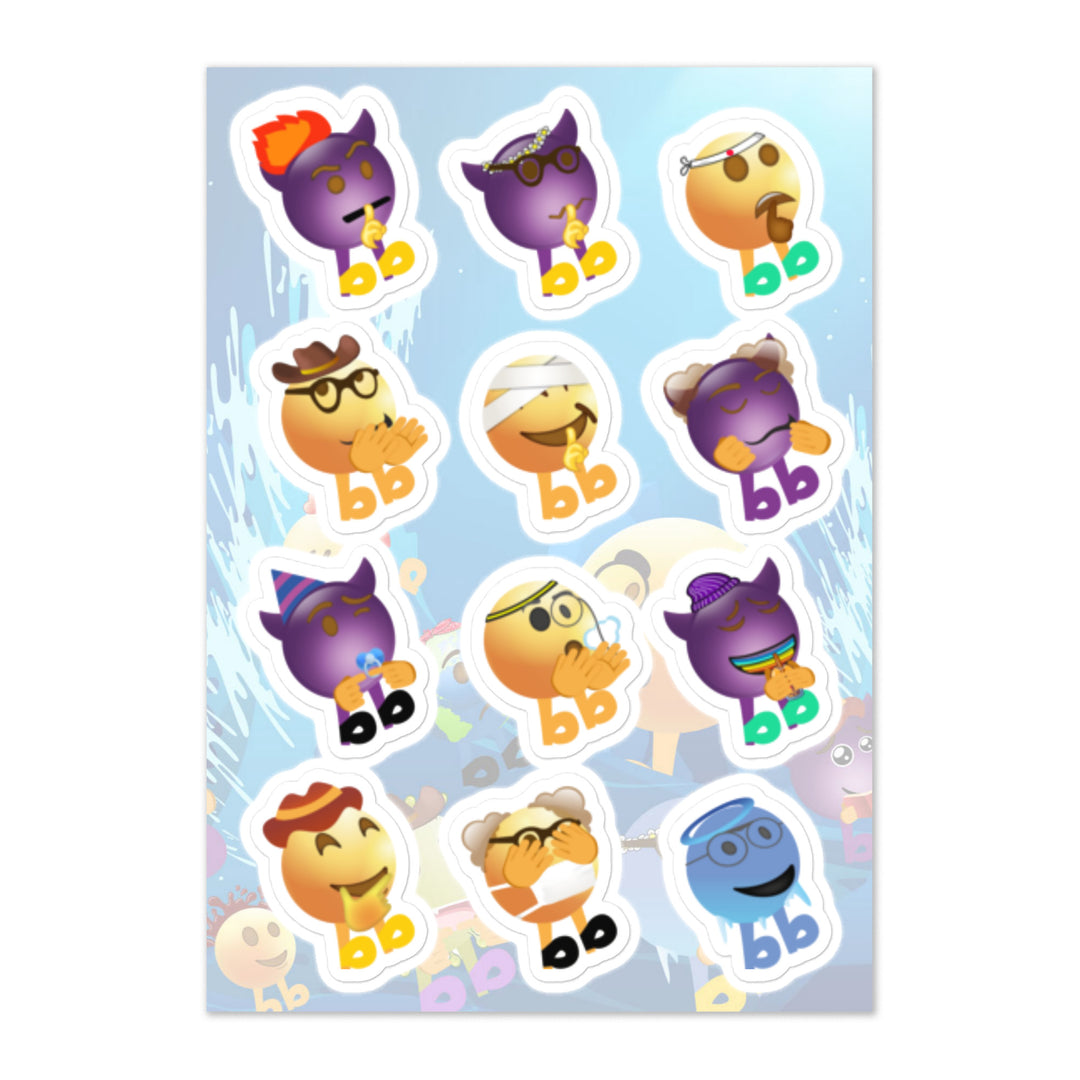 Megabb MaMa Stickers - Emojibb
