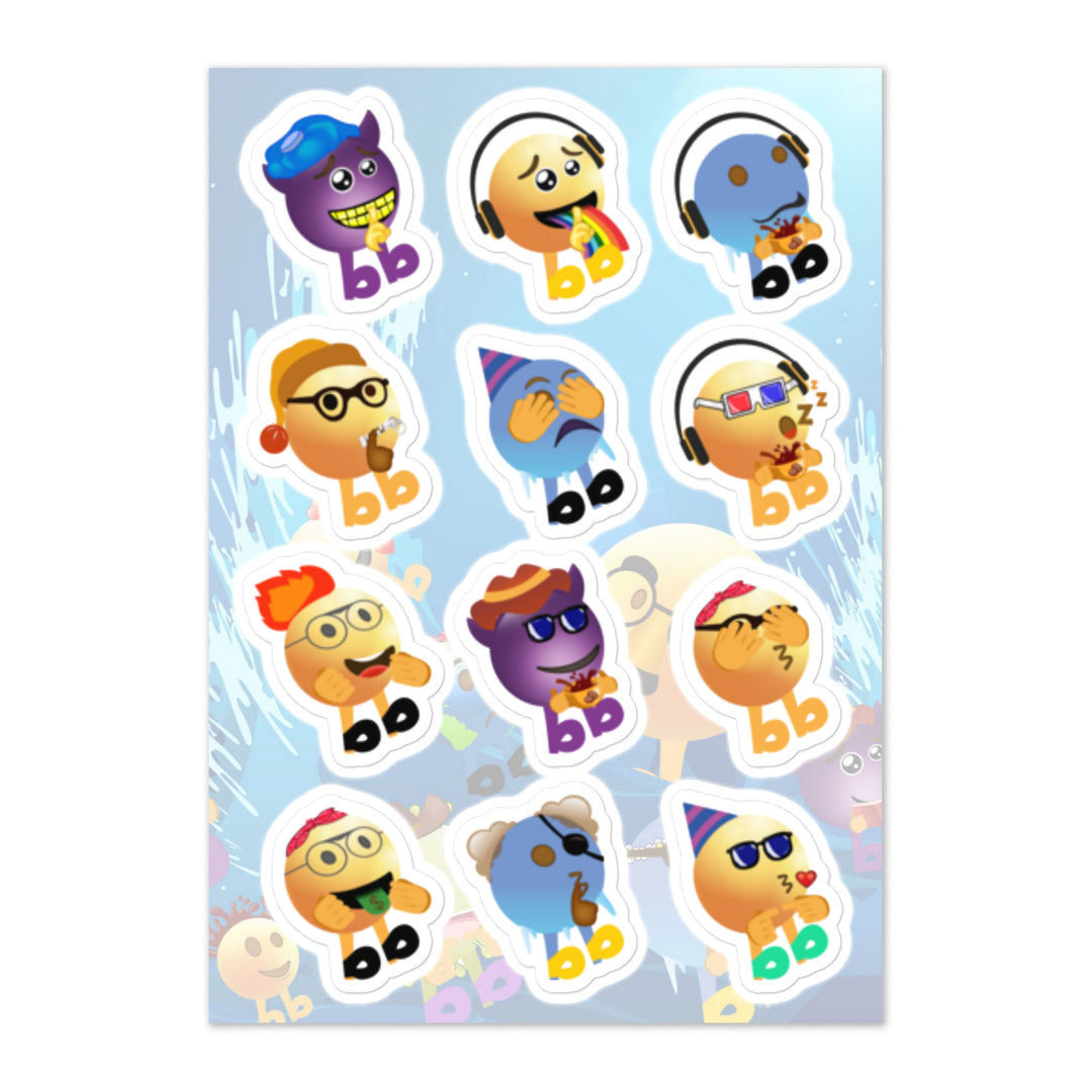 Megabb MaMa Stickers - Emojibb