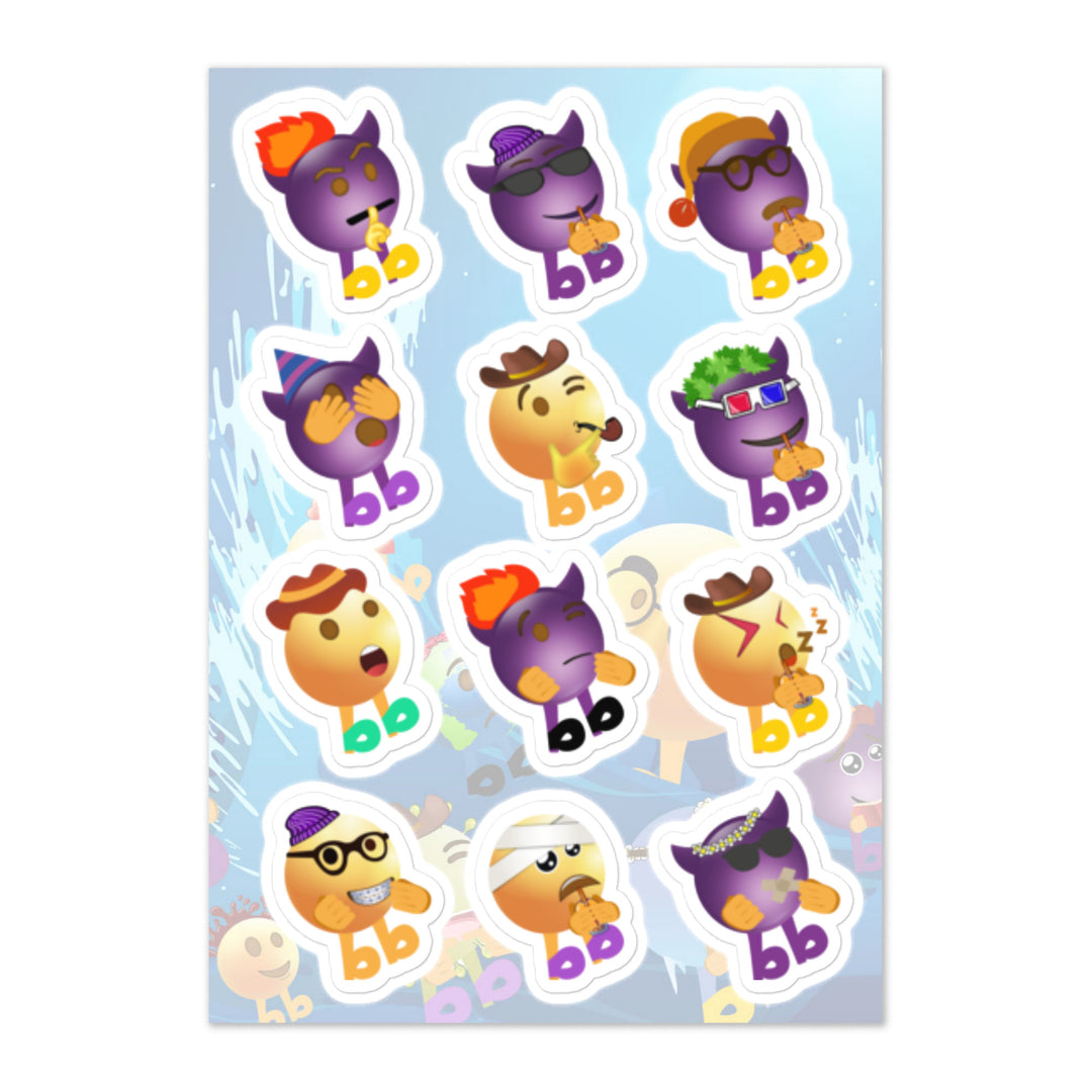 Megabb MaMa Stickers - Emojibb