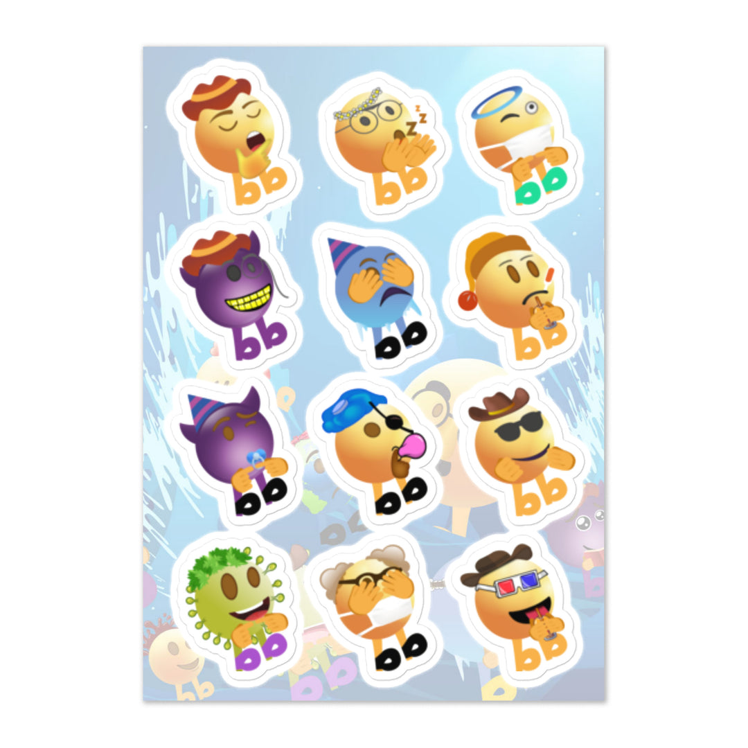 Megabb MaMa Stickers - Emojibb