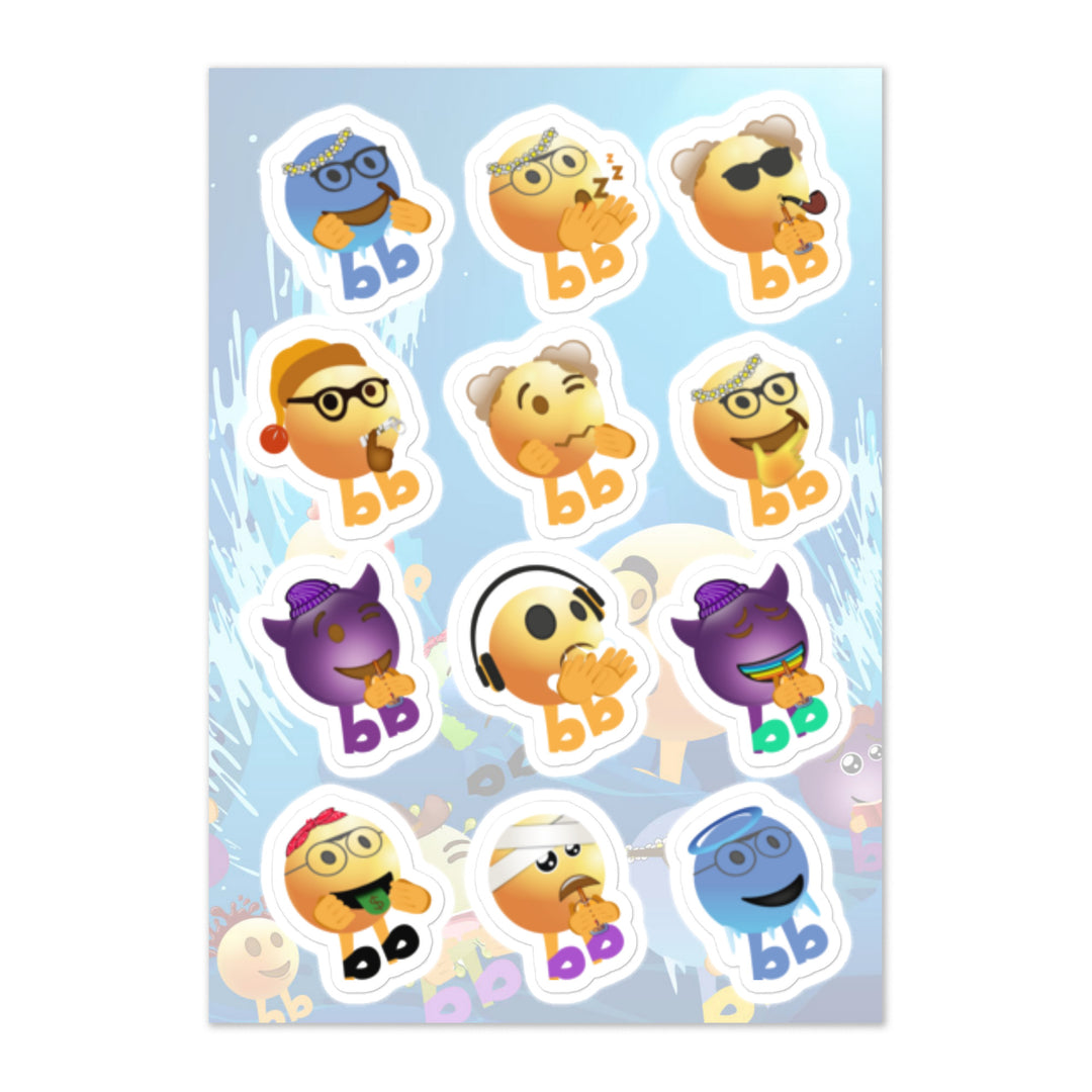 Megabb MaMa Stickers - Emojibb