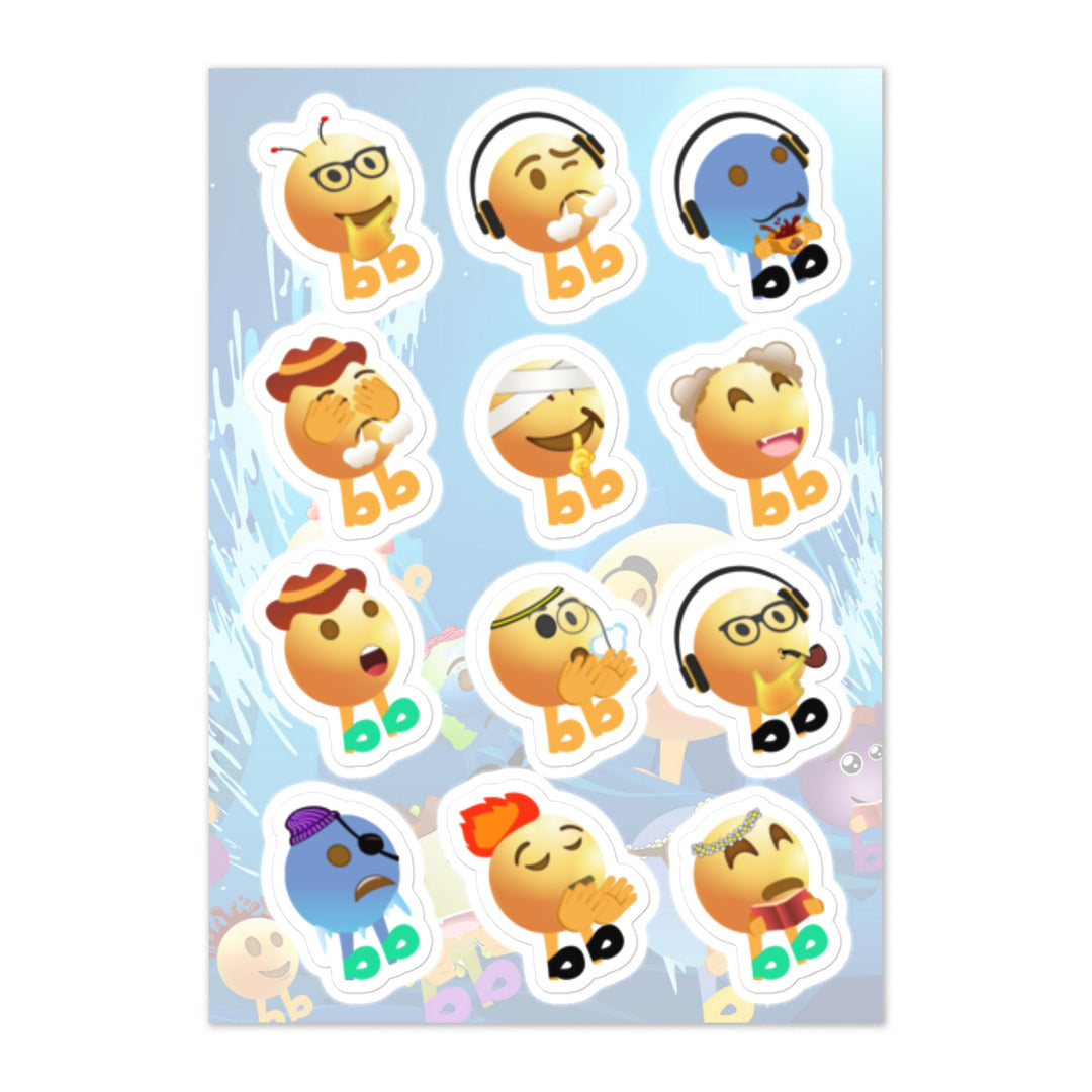 Megabb MaMa Stickers - Emojibb