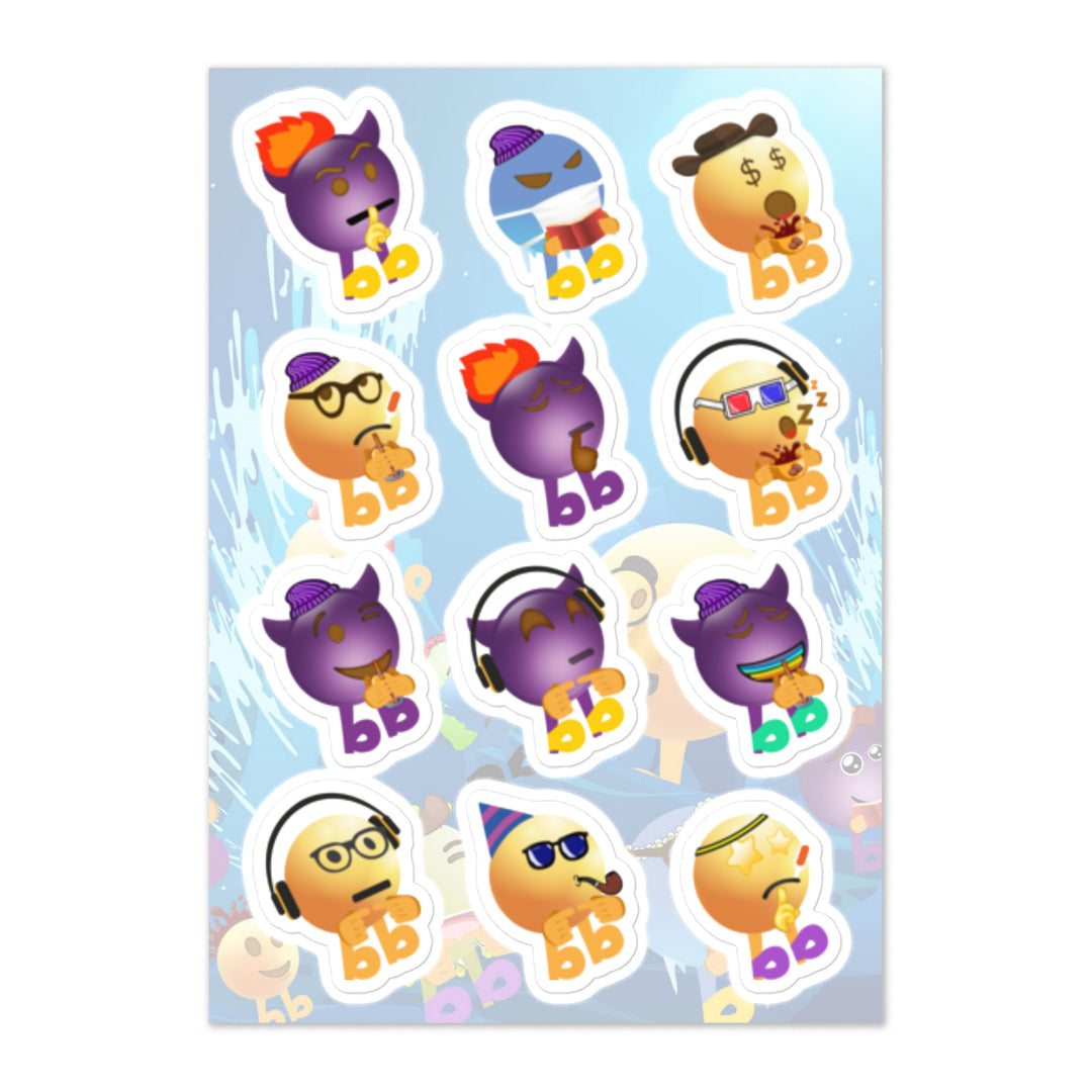 Megabb MaMa Stickers - Emojibb