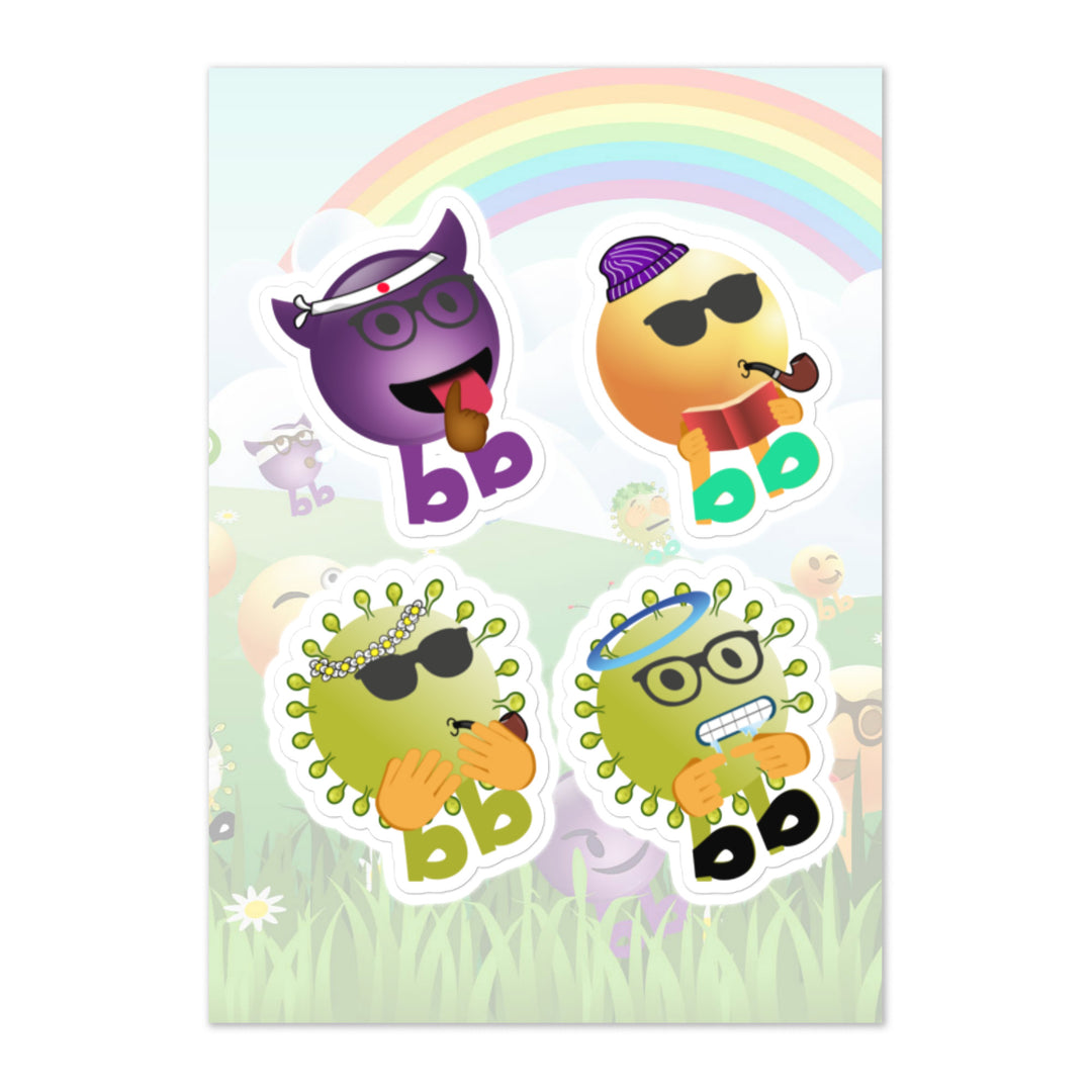 Megabb PaPa Stickers - Emojibb