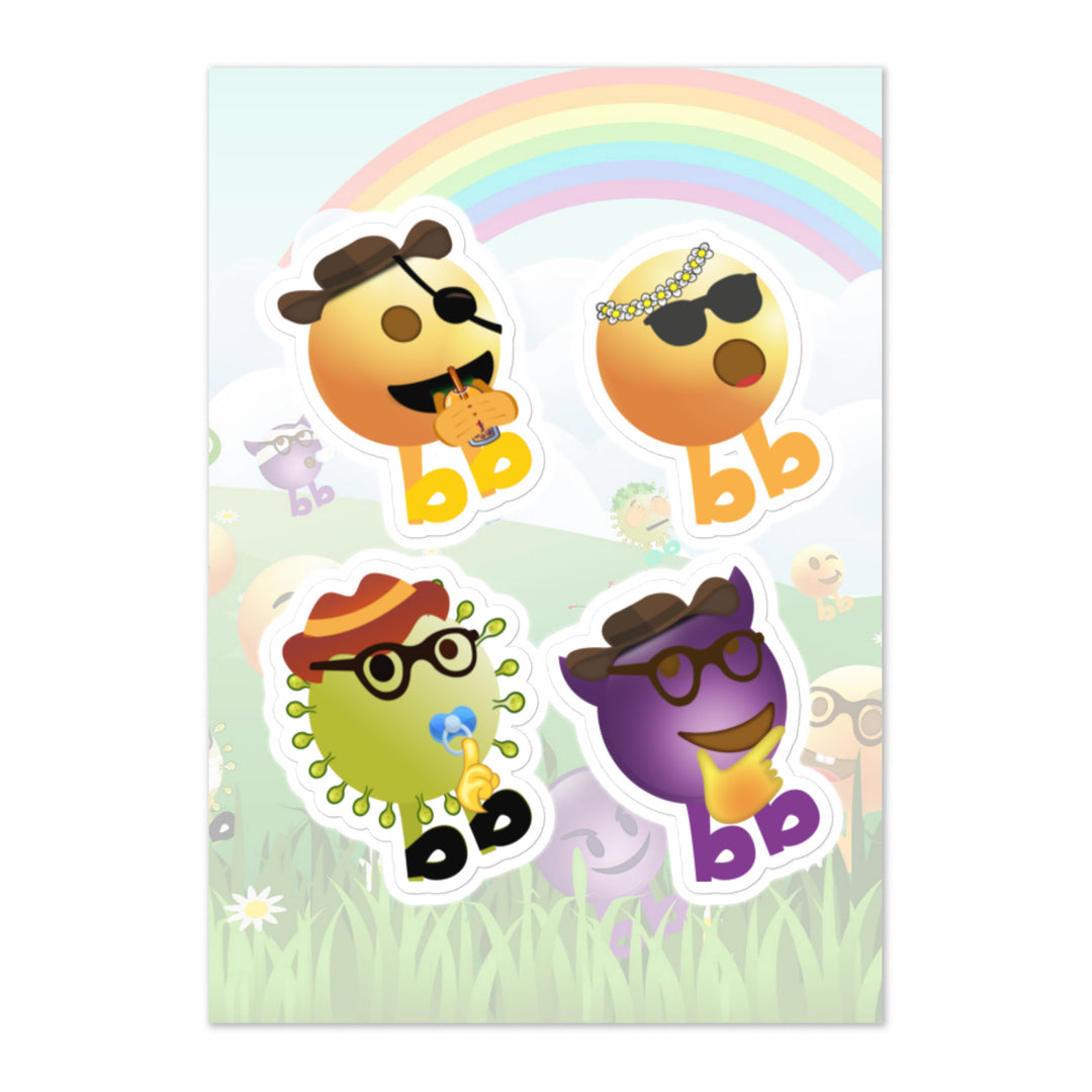 Megabb PaPa Stickers - Emojibb