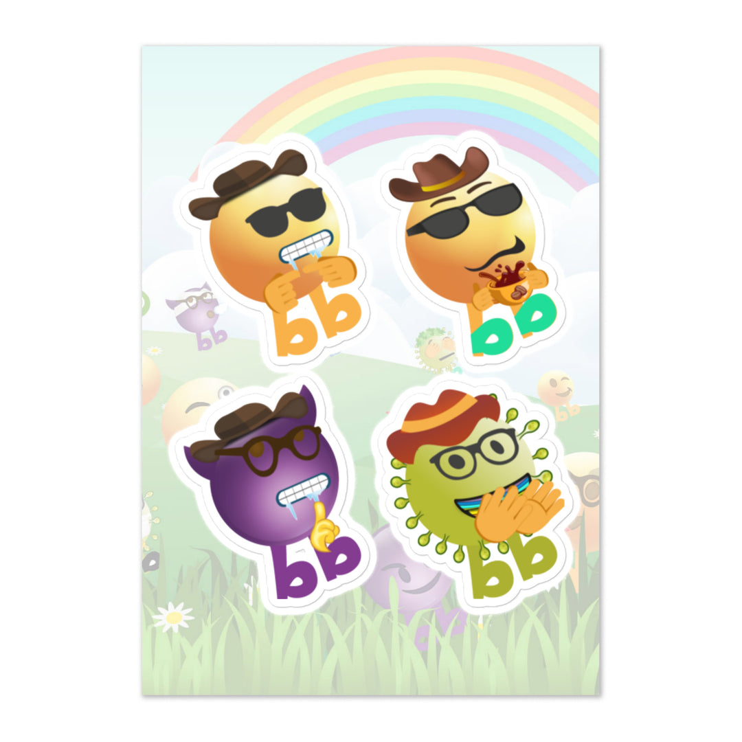Megabb PaPa Stickers - Emojibb