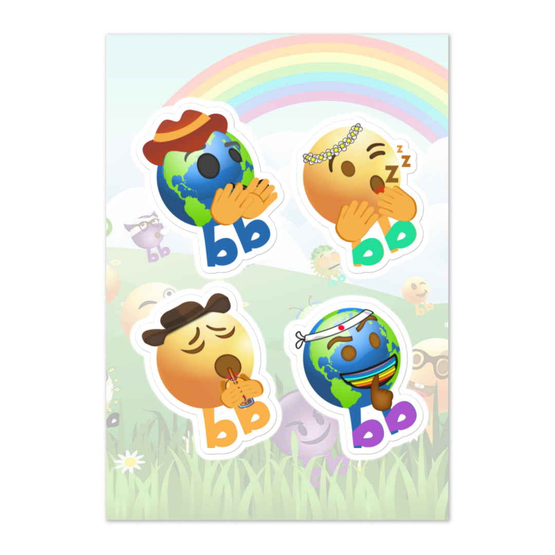 Megabb PaPa Stickers - Emojibb