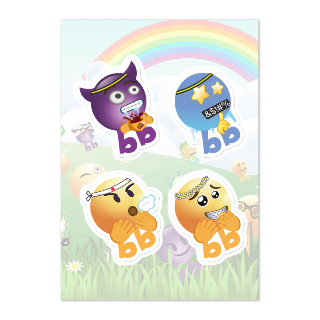 Megabb PaPa Stickers - Emojibb