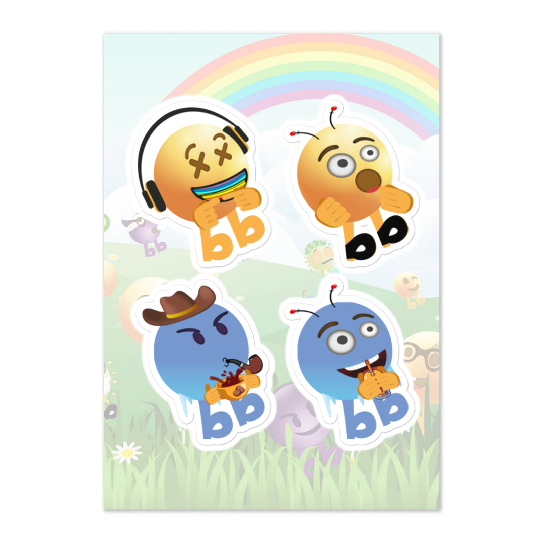 Megabb PaPa Stickers - Emojibb