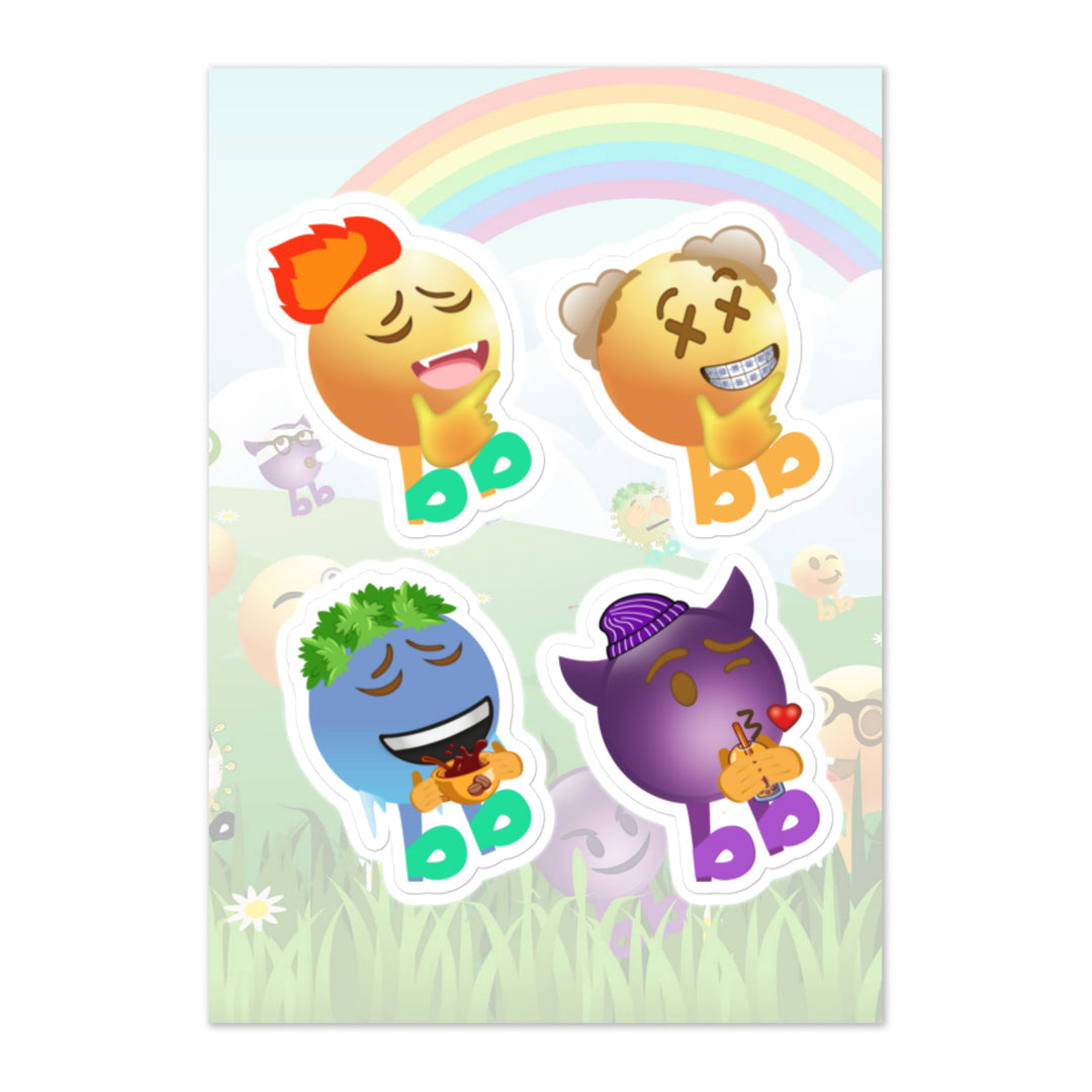 Megabb PaPa Stickers - Emojibb