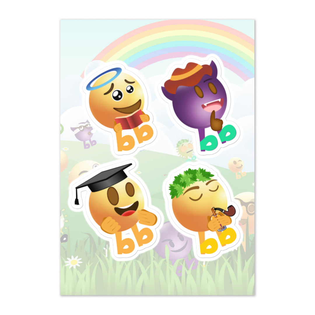 Megabb PaPa Stickers - Emojibb