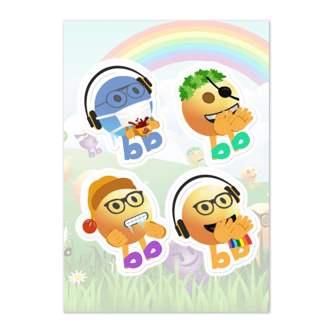 Megabb PaPa Stickers - Emojibb