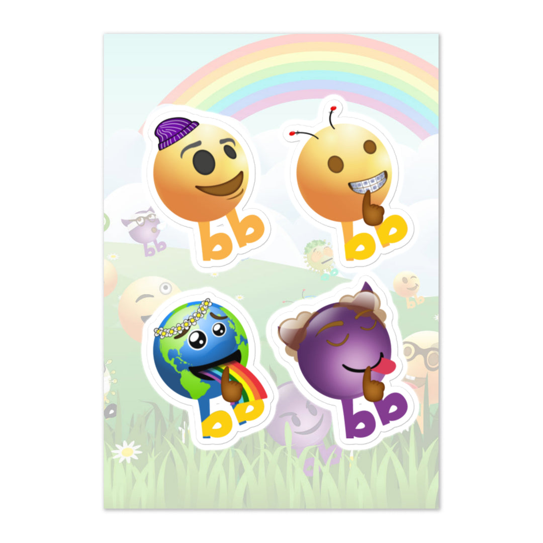 Megabb PaPa Stickers - Emojibb