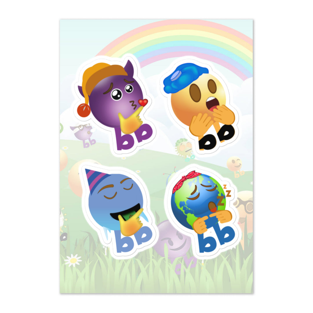 Megabb PaPa Stickers - Emojibb