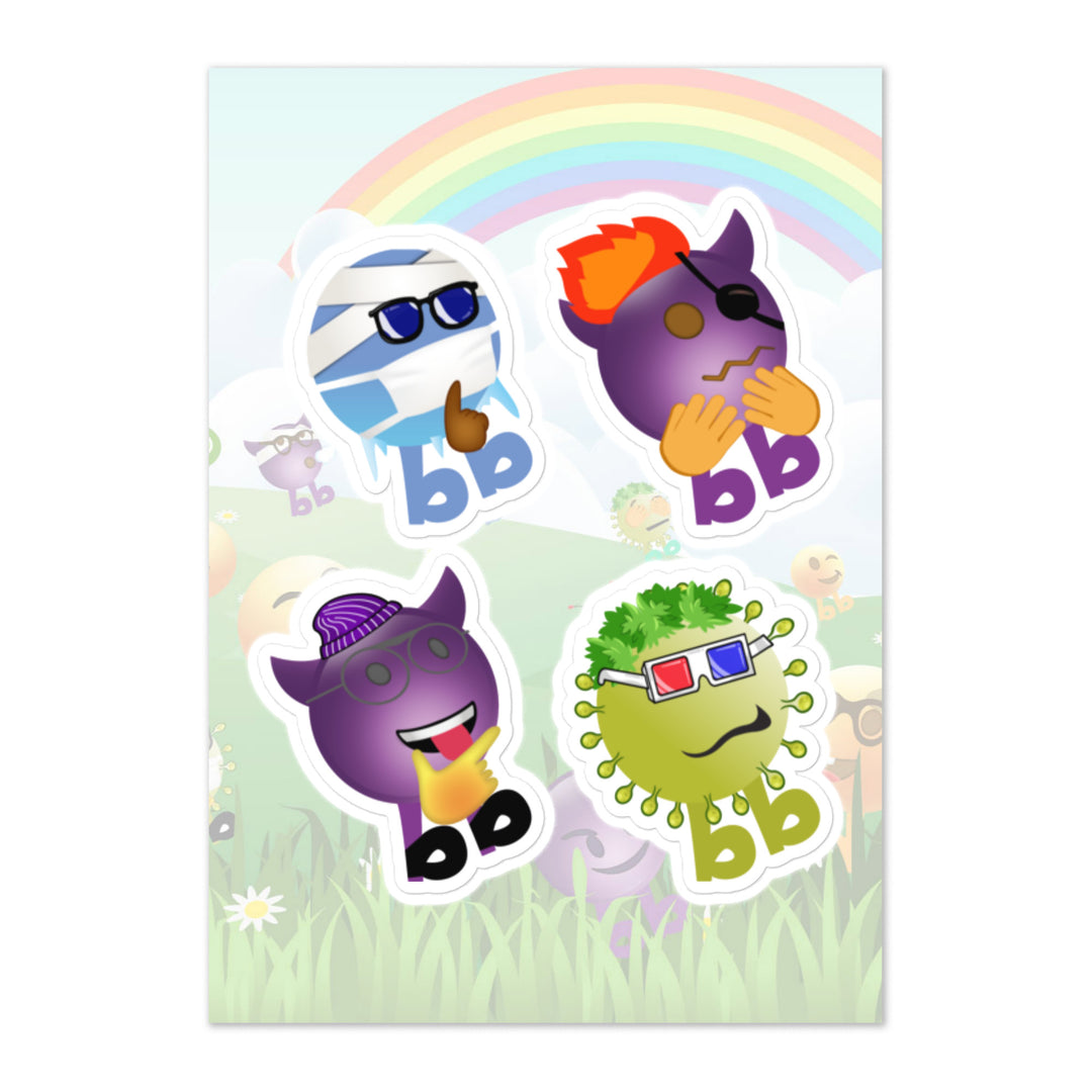 Megabb PaPa Stickers - Emojibb