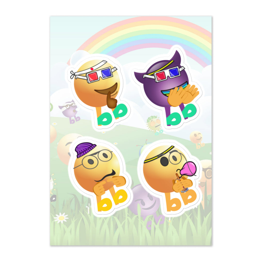 Megabb PaPa Stickers - Emojibb