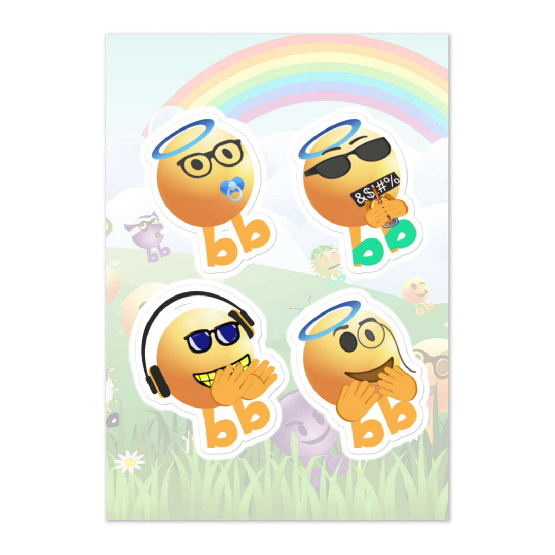 Megabb PaPa Stickers - Emojibb