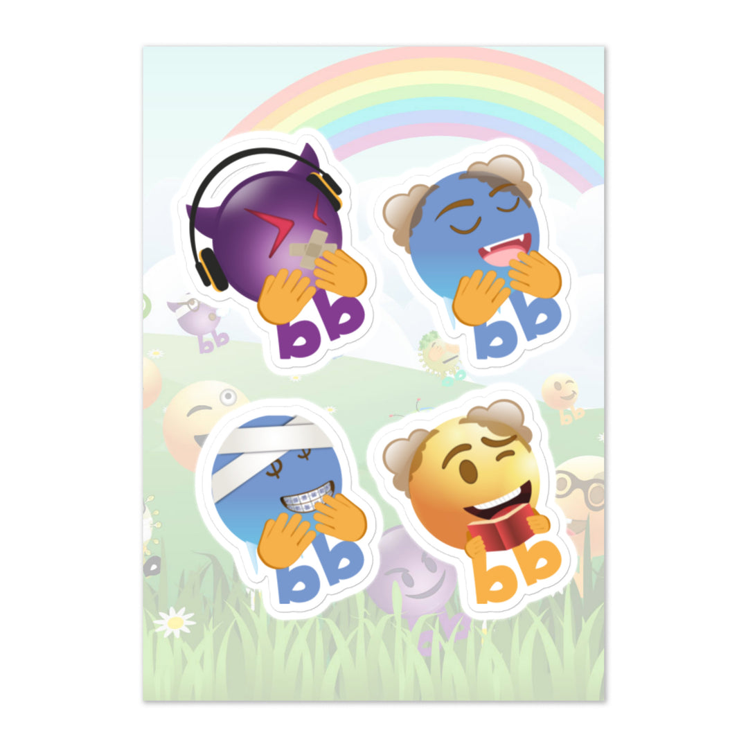 Megabb PaPa Stickers - Emojibb