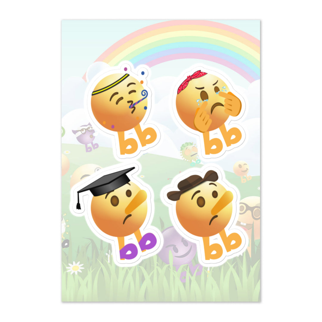 Megabb PaPa Stickers - Emojibb