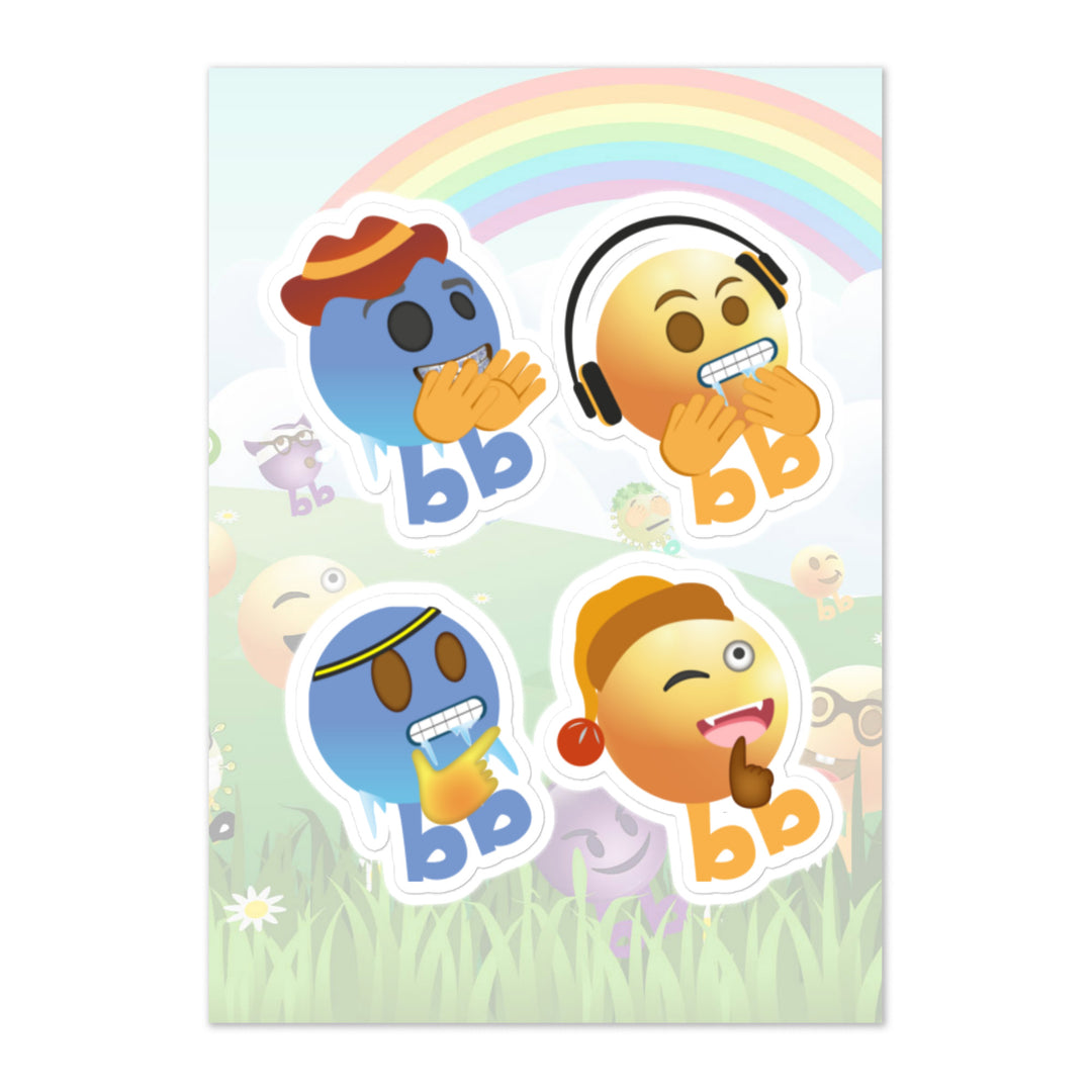 Megabb PaPa Stickers - Emojibb