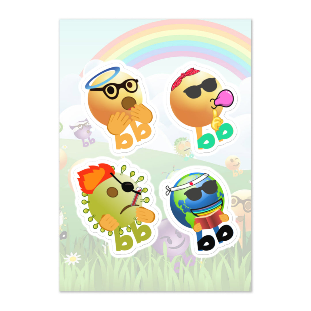 Megabb PaPa Stickers - Emojibb