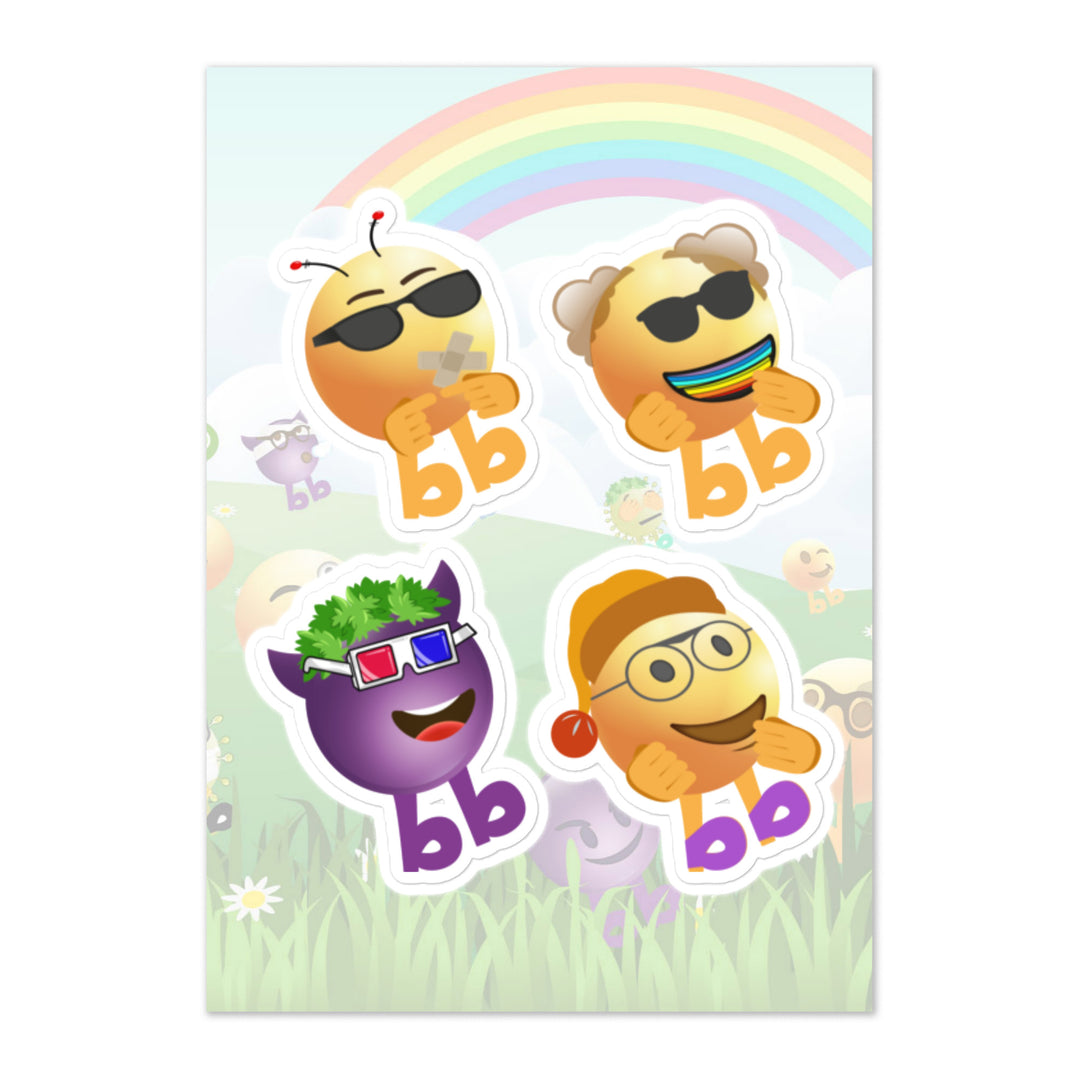 Megabb PaPa Stickers - Emojibb